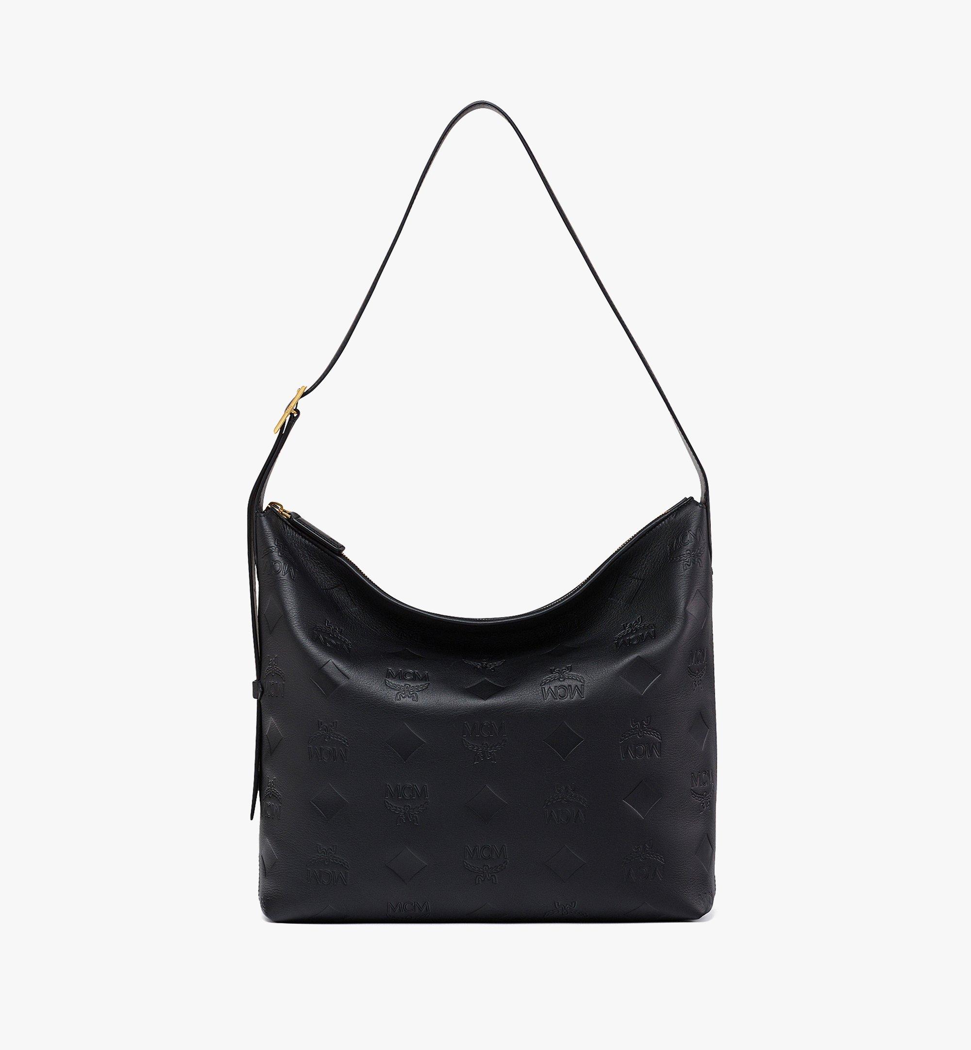 Black best sale mcm bag